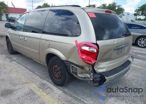 2006 Chrysler Town & Country Lx из США, поврежденный, VIN 2A4GP44R16R881326